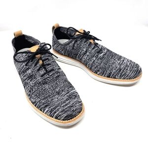 Cole Haan Original Grand Men's Size 8‎ C30234 Grey Wingtip Oxford Black White.